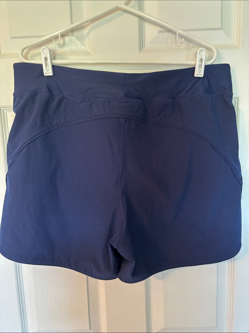 Lands’ End Women's Deep Sea Navy Swim Shorts - Picture 3 of 4